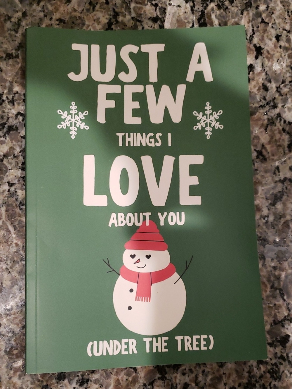 Book You Personalize - "Just A Few Things I Love About You"